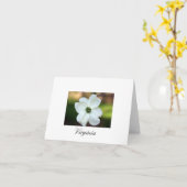 Carte Virginia Dogwood (Fleur jaune)