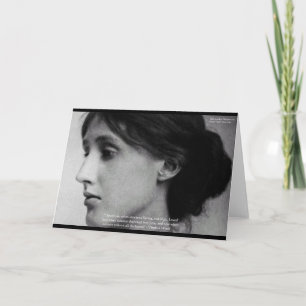 Carte Virginia Woolf "Love Autumn" (L'amour l'automne)