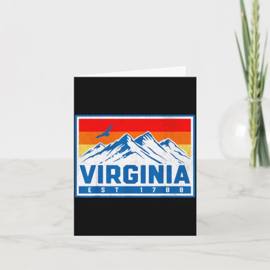 Carte Virginie (Devant)