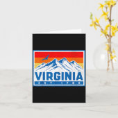 Carte Virginie (Fleur jaune)