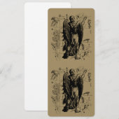 Carte Virgo Constellation Hevelius 1690 23 août 22 septe (Devant / Derrière)