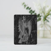 Carte Virgo Constellation Hevelius 1690 Vintage (Debout devant)