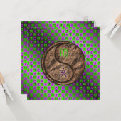 Carte Virgo & Earth Boar (Devant/Arrière en situation)