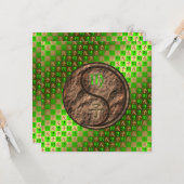 Carte Virgo & Earth Rat (Devant/Arrière en situation)