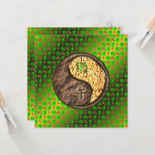 Carte Virgo & Fire Horse (Devant/Arrière en situation)