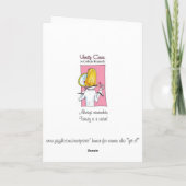 Carte virtuelle d'anniversaire ou d'amitié (Dos)