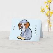 Carte Virus Corona (Fleur jaune)