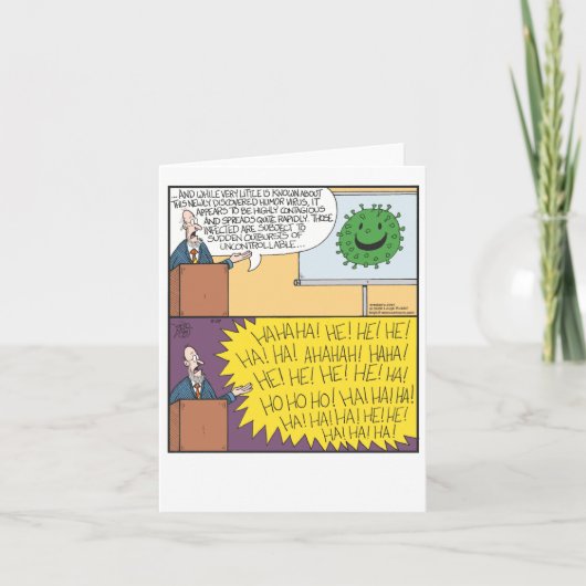 Carte Virus Humour (Devant)