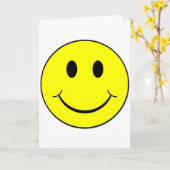 Carte visage (Fleur jaune)