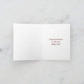 Carte Visage bébé (Intérieur)