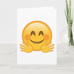 Carte Visage d'accrochage - Emoji