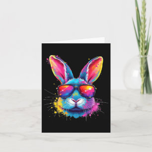 Carte Visage de lapin avec teinture de nouilles Gles Joy