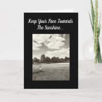 Visage d'encouragement Face au soleil Verset d'ins