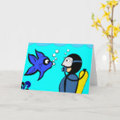 Carte Visage désactivé (Fleur jaune)