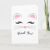 Carte Visage du chat Glam (Devant)
