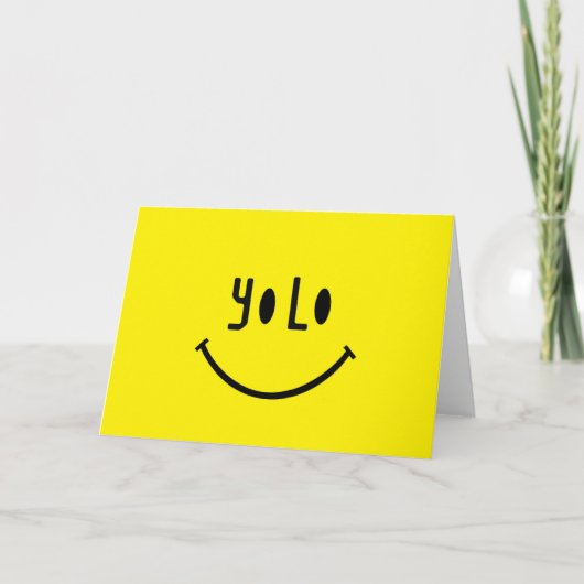 Carte Visage Yolo (Devant)
