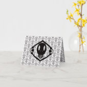 Carte Visages morbides (Fleur jaune)