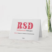 Carte Vision d'amour (Dos)