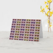 Carte Vision d'amour (Fleur jaune)