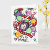 Carte Visions de prunes de sucre (Fleur jaune)