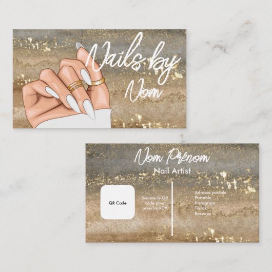 carte visite (Devant / Derrière)