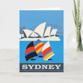 Carte Visitez Sydney, Australie (Devant)