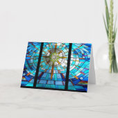 Carte vitrail, croix (Devant)