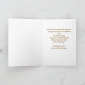 Carte Vitraux catholiques de la Fête de Saint Joseph (Intérieur)