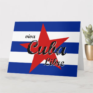 Carte Viva Cuba Libre, La Havane, Fidel Castro, Che Guev