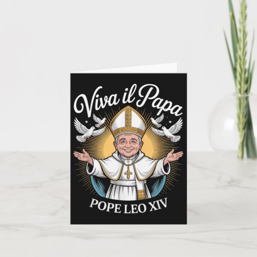 Carte Viva Il Papa Pope Leo Xiv (Devant)