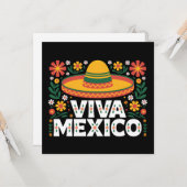 Carte Viva Mexico (Devant/Arrière en situation)