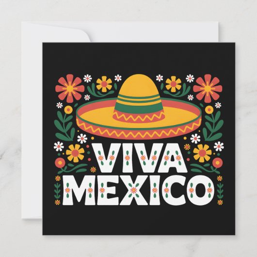 Carte Viva Mexico (Devant)