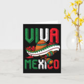 Carte Viva Mexico Cinco De Mayo (Fleur jaune)