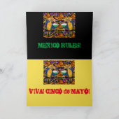CARTE VIVA ! PERROQUETS DU CINCO DE MAYO (Intérieur)