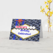 Carte Vivats Vegas ! (Fleur jaune)