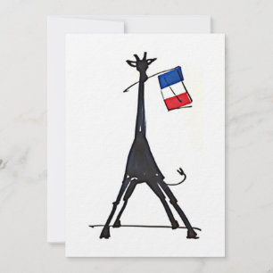 Carte Vive la france ! - Imprimer
