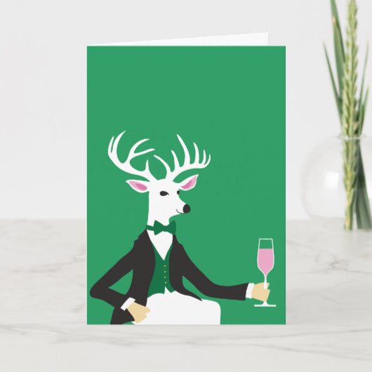 Carte Vive le cerf (Devant)