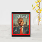 Carte Vive Le Roi Trump (Fleur jaune)