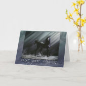 Carte Vivez votre passion (Fleur jaune)