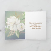 Carte Vivian's Shop Joyeux anniversaire avec de belles f (Intérieur)