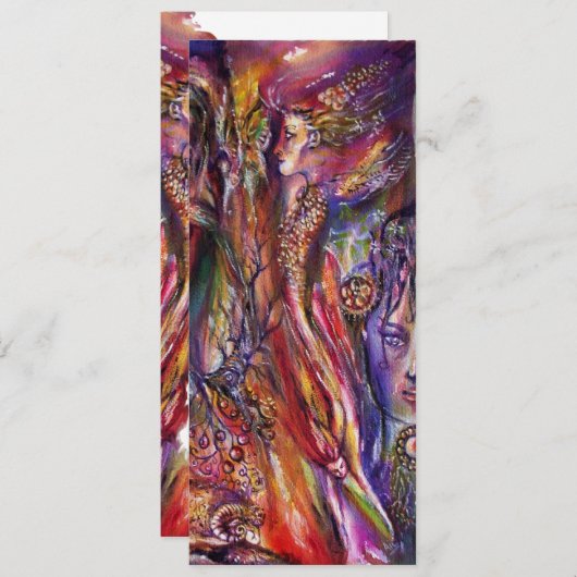 CARTE VIVIEN ET MERLIN (Devant / Derrière)