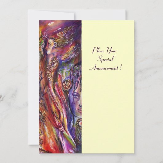 CARTE VIVIEN ET MERLIN (Devant)