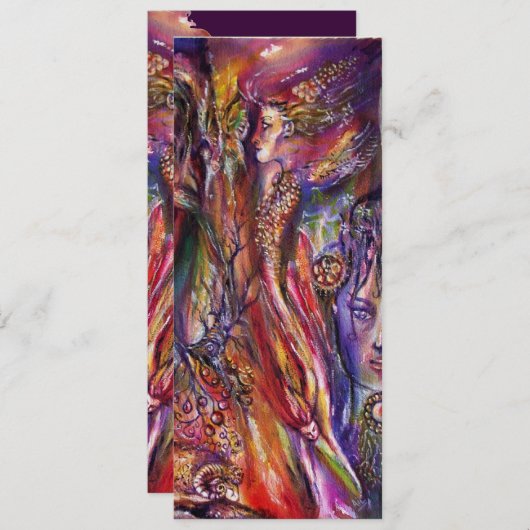 CARTE VIVIEN ET MERLIN (Devant / Derrière)