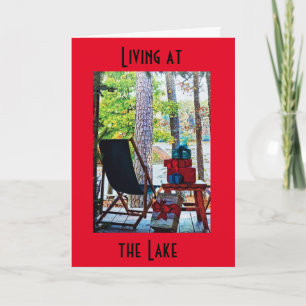 CARTE **VIVRE AU LAC** NOËL EST SPÉCIAL