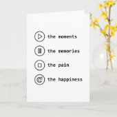 Carte Vivre la pleine conscience de la santé mentale (Fleur jaune)