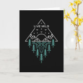 Carte Vivre sauvage (Fleur jaune)
