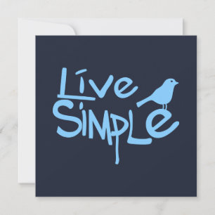 Carte Vivre Simplement