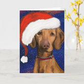 Carte Vizsla (Fleur jaune)