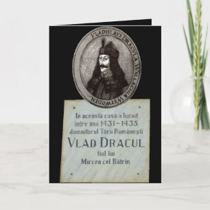 Carte Vlad Draculeala et mémorial au son