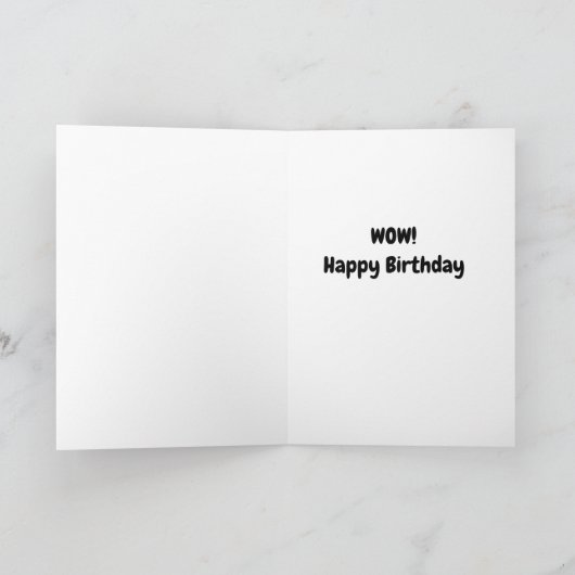 Carte VŒU D'ANNIVERSAIRE "12 ANS" : CHÈVRE MIGNONN (Intérieur)